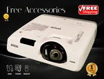 Epson Powerlite 520 3LCD Projector Short-throw 2700 Lumens 4K + 1 Year Warranty Very. Price: $127.67.
