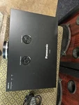 Panasonic PT-AE4000U Lcd Projector With 2 Extra Lamps And Sony Blue Ray Player Open. Price: $290.00.