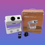 Sovboi S61PRO Google Tv 1080P Lcd Smart Projector Wifi Bluetooth White #U8608 Used. Price: $138.59.