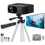 Supersonic Ultimate Soundbar Projector Combo With Bluetooth And Rgb Led Lights Open. Price: $99.99.