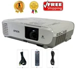 Refurbished Epson Powerlite X39 3LCD Projector 3500 Ansi 1080P Hdmi W/remote Very. Price: $232.25.