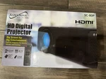 Supersonic SC-80P Hd Digital Projector Open Box Used Once. Price: $14.99.