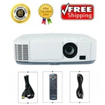 Nec P401W 3LCD Projector 4000 Ansi 1080I Hdmi 2 16:10 (wxga) Lan W/remote Used. Price: $151.00.